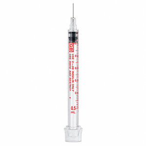 Microfine 0.5ml Insulin Needle U40 30g x 8mm