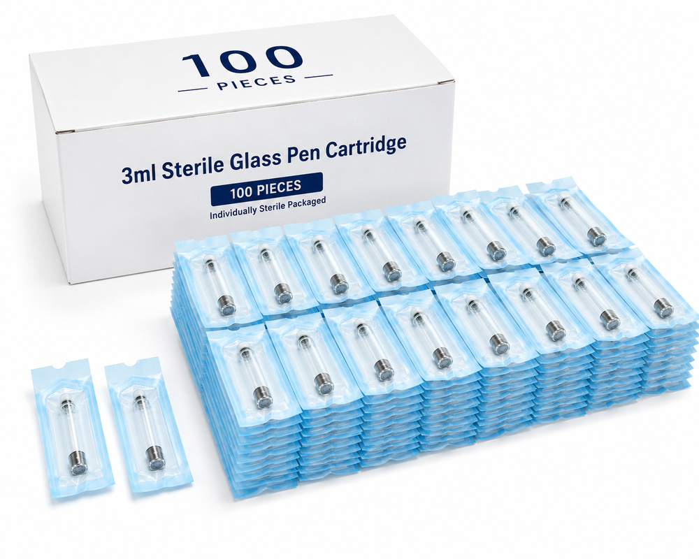3ml Sterile Glass Pen Cartridge