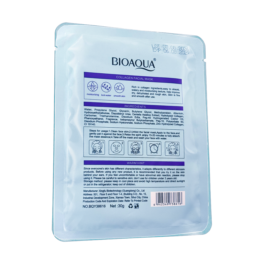 Bioaoua Collagen Skin Radiance Facial Mask