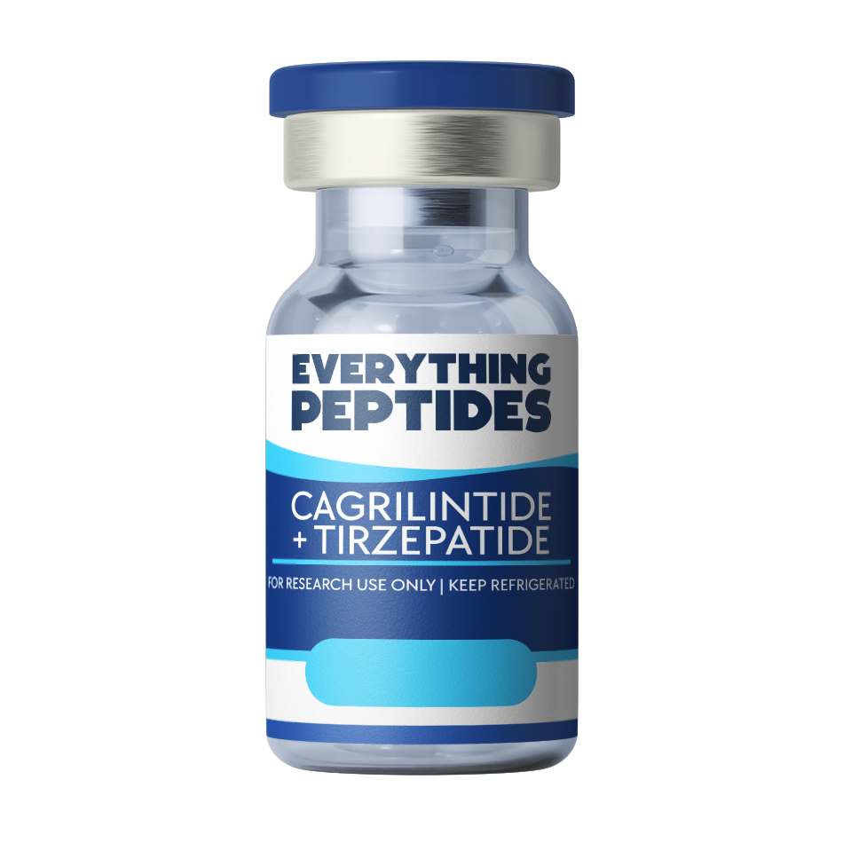 Cagrilintide 5mg & Tirzepatide 5mg Peptide Vials