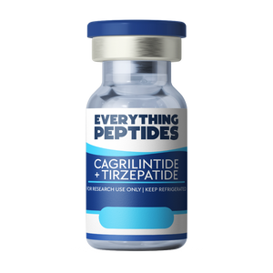 Cagrilintide 5mg & Tirzepatide 5mg Peptide Vials