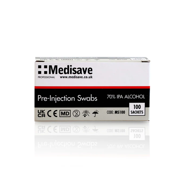 MediSave Alcohol IPA Pre-Injection Swabs