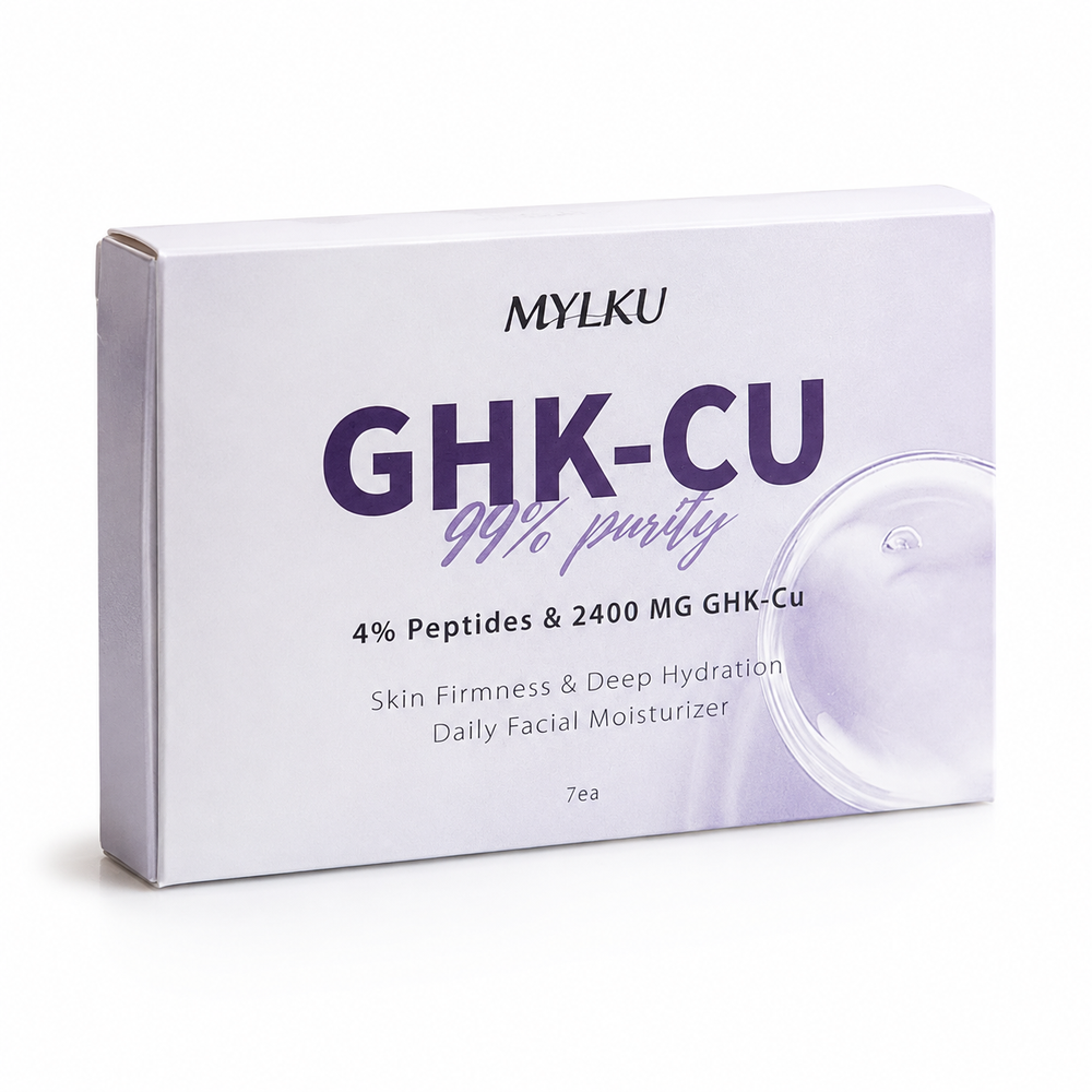 Mylku GHK-Cu 4% Peptide Facial Serum Kit