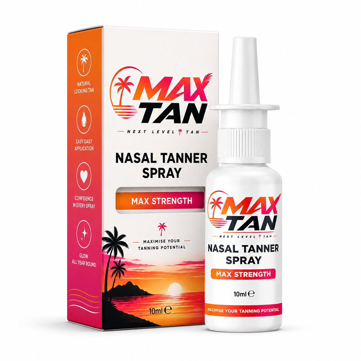 Max Tan Nasal Tanner (10ml) - Max Strength