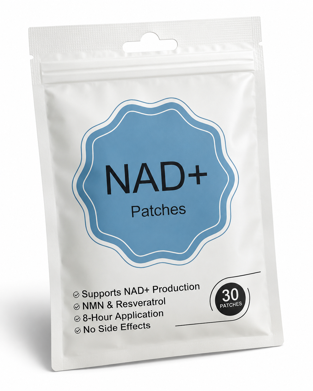 NAD+ & Resveratrol Boost Patches (30 pack)
