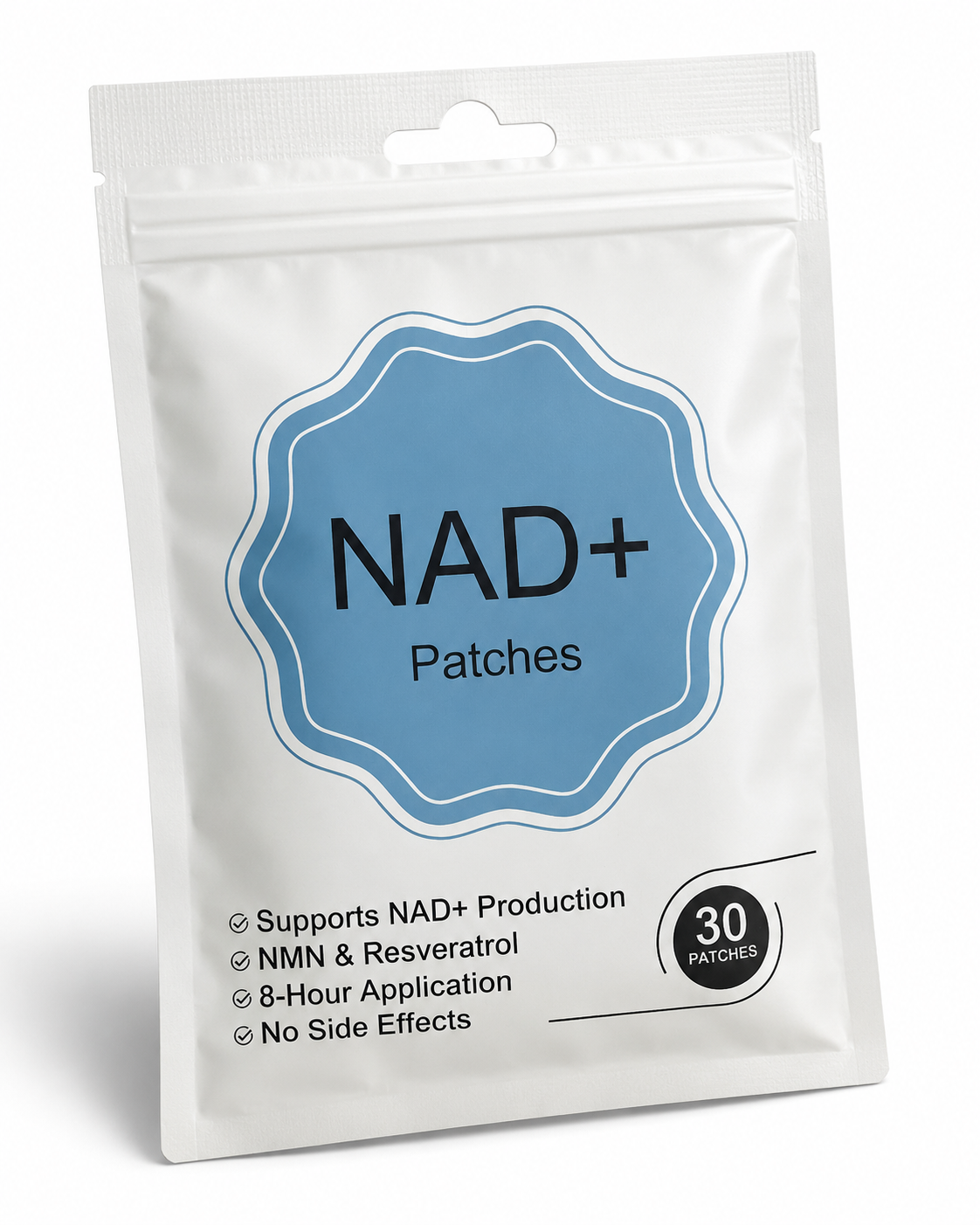 NAD+ & Resveratrol Boost Patches (30 pack)