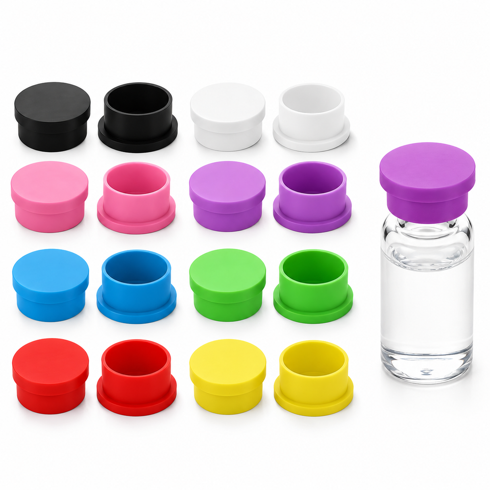 Silicone 3ml Vial Caps