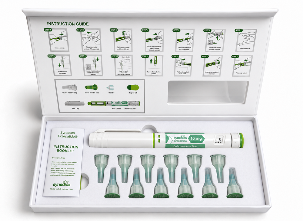 Synedica Tirzepatide 40mg Injection Pen Device