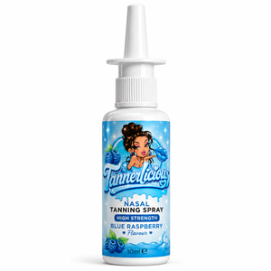 Tannerlicious Flavoured Nasal Tanning Spray 10ml - Blue Raspberry